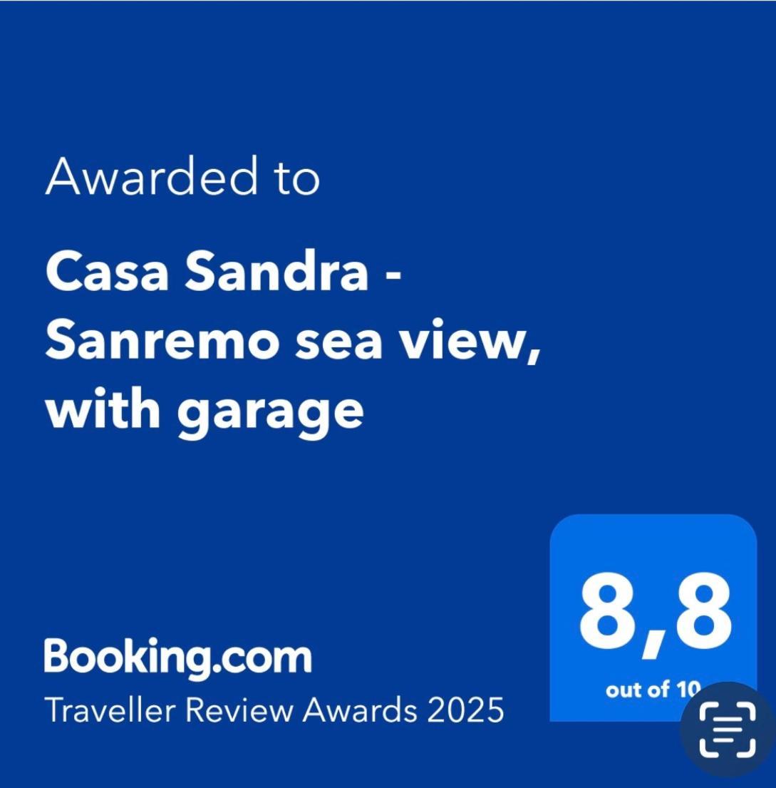 Casa Sandra - Sanremo Sea View, With Garage מראה חיצוני תמונה